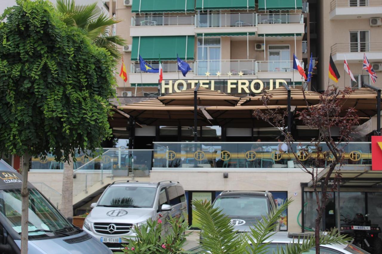 Hotel Frojd - Beach Front Resort Shëngjin Dış mekan fotoğraf